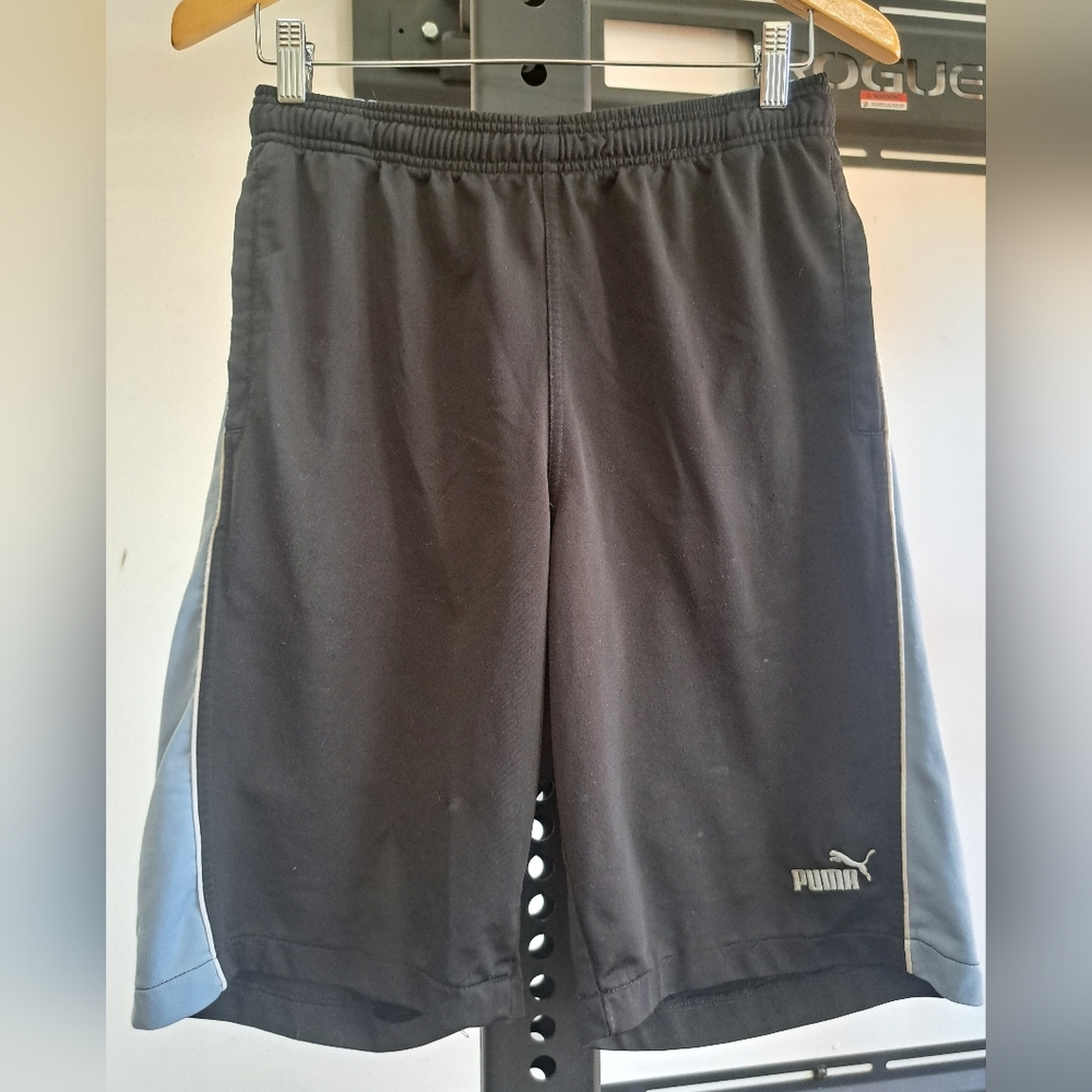 PUMA men's medium polyester shorts